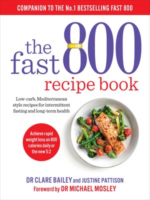 cover image of The Fast 800 Recipe Book